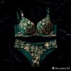 Luxury Embroidered Bra Set