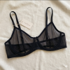 Mesh See-Through Bra