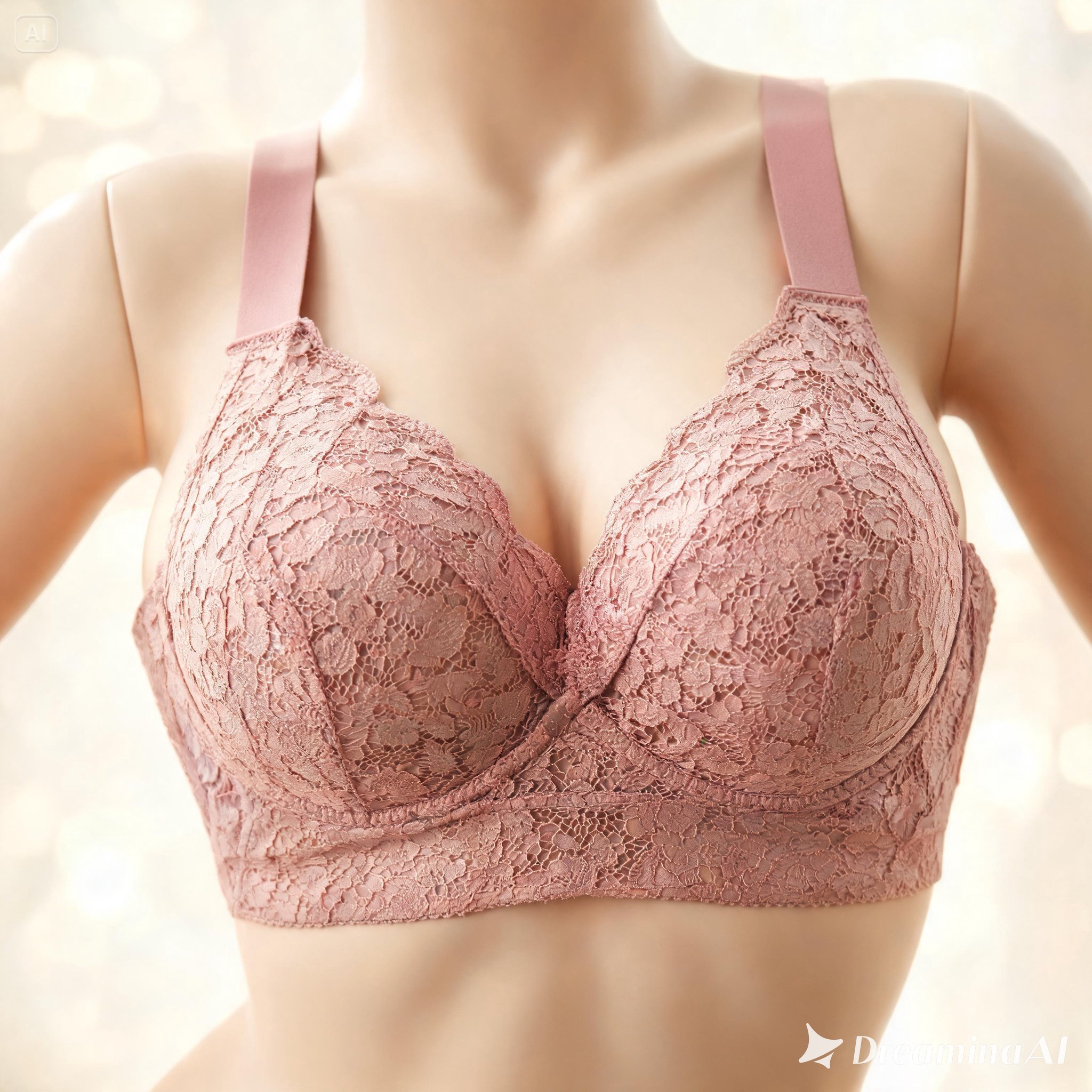 Plus Size Lace Bra