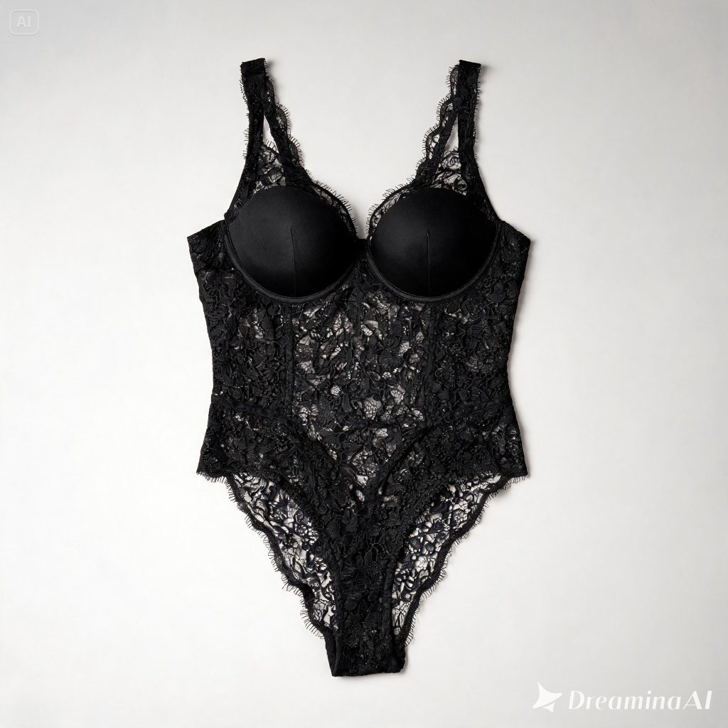 Push-Up Lace Bodysuit